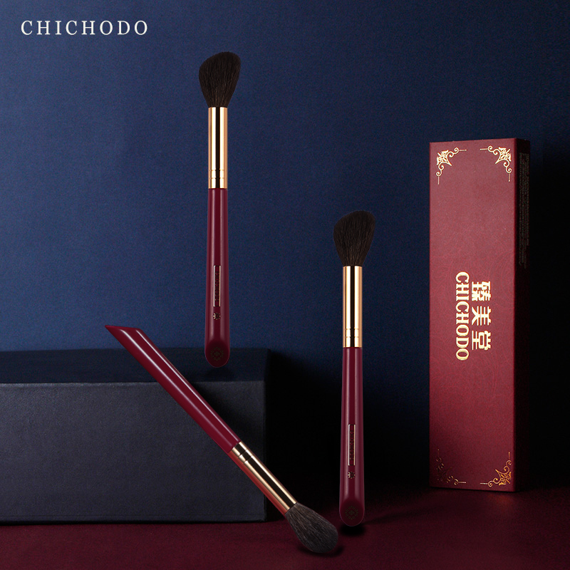 Luxury Skincare And Makeup Brands - Não envie-luxuosa série rosa vermelha-escova bronzeadora