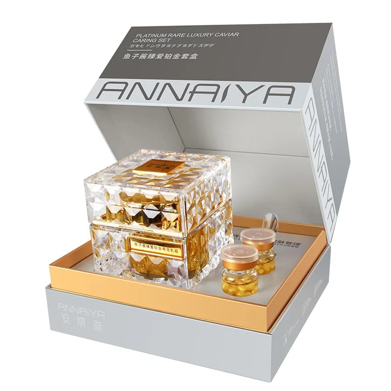 Luxury Skincare Sets - Creme Facial de Caviar Luxuoso Platinum