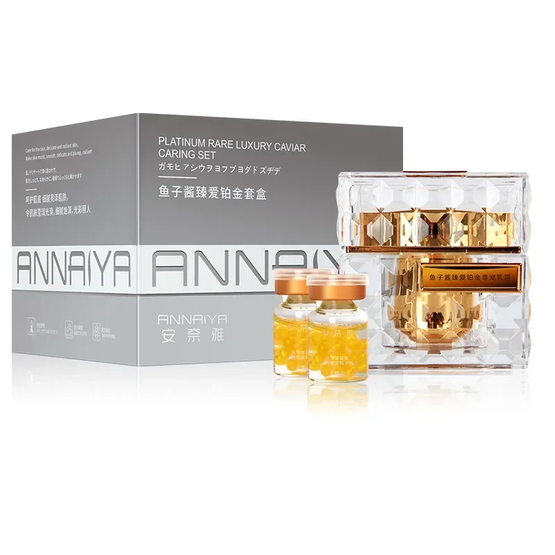 Platinum raro luxo caviar cuid - Luxury Skincare Sets avaliação e preço