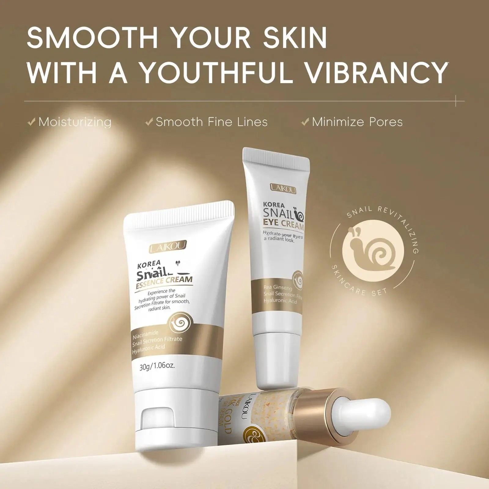 24k ouro caracol reparação sor - Luxury Skincare Sets avaliação e preço