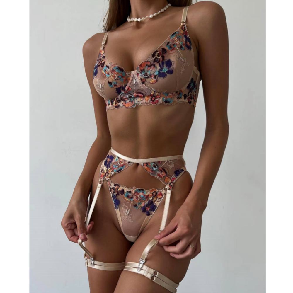 Krasapt luxo bordado lingerie  - Luxury Skincare Sets avaliação e preço